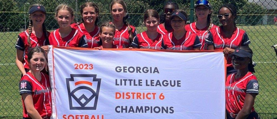 2023 District 6 Champions Little League Softball