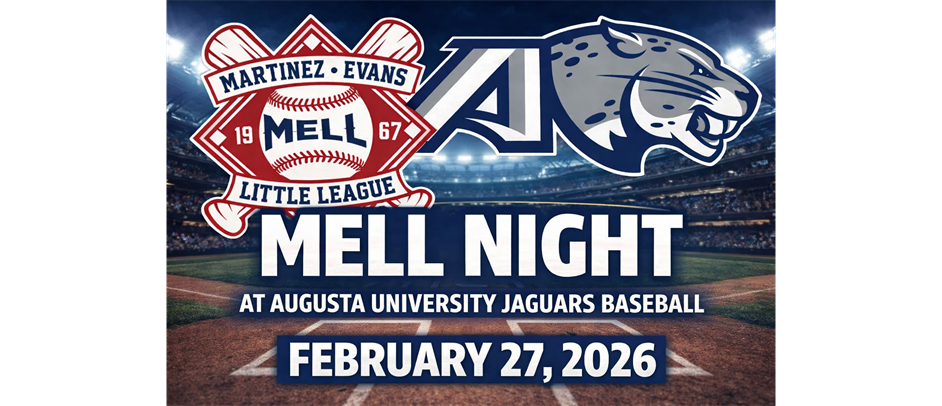 MELL Night at Augusta University Jaguars Baseball