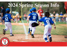 2024 Spring Season Dates