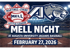 MELL Night at Augusta University Jaguars Baseball