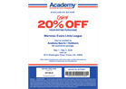 Academy Sports + Outdoors 20% Off Weekend